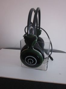 Gaming Headset, T-591/audio/microphone + USB, black