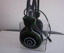 Gaming Headset, T-591/audio/microphone + USB, black