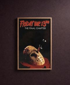 Friday the 13th Canvas Poster