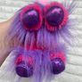 Keel toys Glitter Gems pink purple unicorn pony small plushie approx. 18cm. Used Please see pictures Image 10