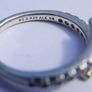 Pandora Sterling Silver 925 Lines Of Sparkle Ring Size P1/2 - 2,60g Image 7