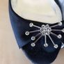 black heels 6 peep toe Image 3