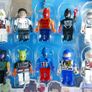 Figure Series Space Superheroes Brick By Brick compatible with all brands 10PK MULTI FUNCTIONAL CHARACTER TOYS Image 5