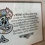 Vintage Framed Irish Welcoming Prayer Print Image 3