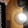 Duracell cr 2025 2 pack button cell batteries Image 2