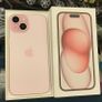 Apple iPhone 15 128GB Unlocked Pink with Box (LCD Has a Small Crack) , Its Original Battery Health: 86% Image 2