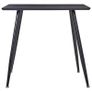 5 Piece Dining Set Plastic White Image 3