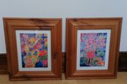 Printed Art in Wooden Frames