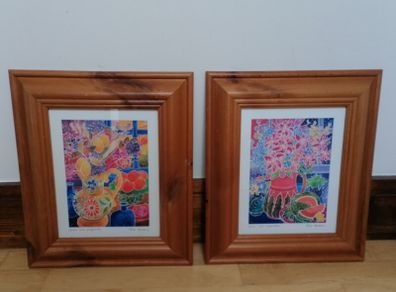 Printed Art in Wooden Frames