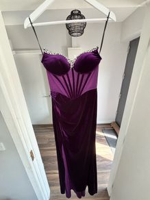 Purple debs dress