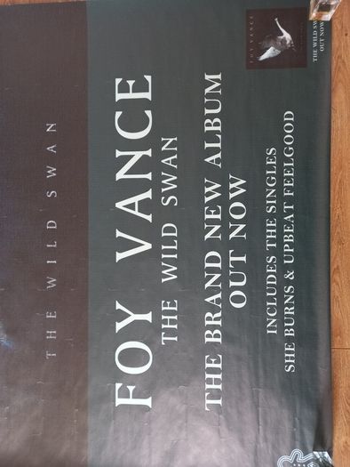 Massive Foy Vance Poster for "The Wild Swan"