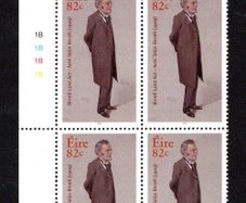 2009 Ireland The 100th Anniversary of the Birrell Land Act Commemorative Stamp Plate 1B1B1B1B Mint Never Hinged (MNH)