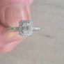 Engagement ring and wedding band Image 9