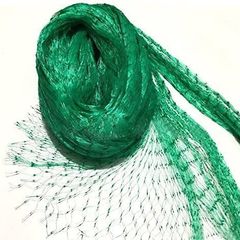 4x10m Green Garden Netting, Bird Netting Pond Plant Netting for Protecting Fruit Tree Vegetable Patch Flowers Crops Strawberry Pea and Bean, 15x15mm Holes Fine Mesh
