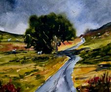 Sally's gap watercolour
