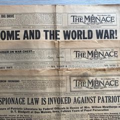 The Menace - vintage anti-Catholic US newspaper, 19 issues - 1916-1919