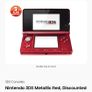 Nintendo 3ds metalic red Image 5