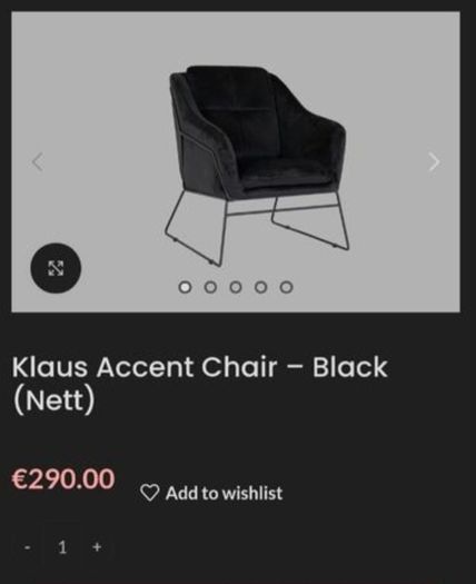occasional chairs 2x