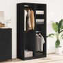 Wardrobe Black 100x50x200 cm Image 3