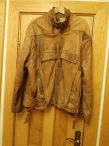 Man's leather jacket