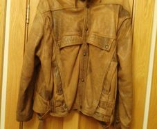 Man's leather jacket