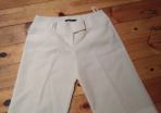 Ladies White Knee Length Shorts