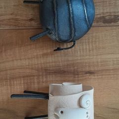 Artistic ceramic animal sculptures, irish hand made