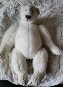 Vintage teddy - polar bear