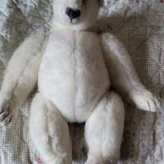Vintage teddy - polar bear