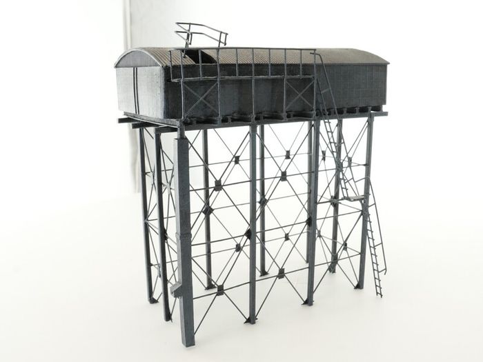 Bachmann Scenecraft 44-097 Depot Water Tower 00 Scale