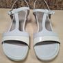 womens ECCO Touch 25 T strap sandals open toe ankle strap grey leather  Size UK 6.5 - 7 EU 40 Image 3