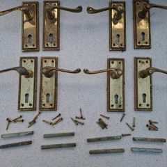 Door Handles Brass (PER PAIR).