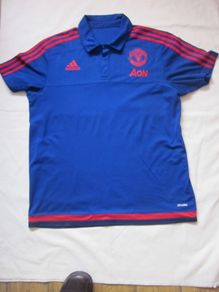 Manchester United 2015-2016 Football Shirt Jersey Training Adidas Original Xl