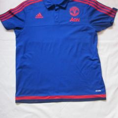 Manchester United 2015-2016 Football Shirt Jersey Training Adidas Original Xl