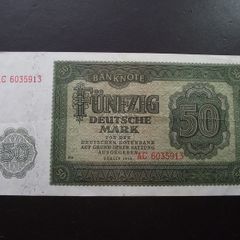 Germany. Democratic Republic 50 Mark (1948) Super Condition!
