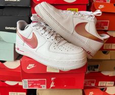 Nike Air Force 1 Low '07 Jumbo Swoosh White University Red DV3505-100
