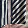 Nissa navy and white striped dress with gold buttons UK10 Image 10