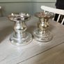 2 x pillar candle holders Image 3