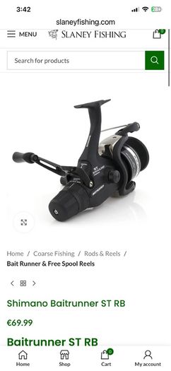 10ft wychwood and 2 shimano baitrunners