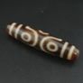 Antique 6 Eyes Hiamalayan Tibetan Agate Dzi Bead Amulet Pendant Image 3