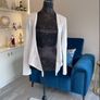 Ladies White Cardigan from Primark Size Xs UK 6-8 / EU 34-36 Image 6