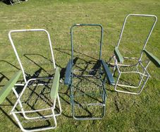 Garden Folding chairs 3x