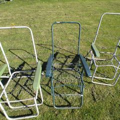 Garden Folding chairs 3x