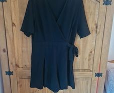 New Look Black Playsuit. Size 14