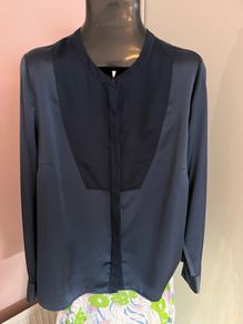 satin blouse Paul Costello
