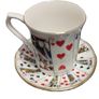 Deck of Cards Cup and Saucer Image 8