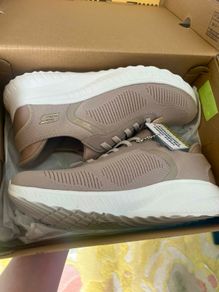 Sketchers Slip In Taupe 4