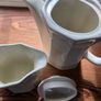 Vintage Ceramic Coffee Pot & Matching Jug Image 5