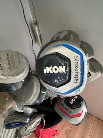 golf club with bag