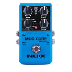 Crybaby Wah Pedal and NUX Mod core Chorus Pedal
